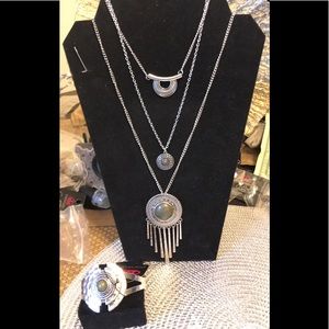 Necklace and bracelet